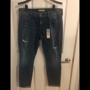 GUESS KATE ANKLE CUT-OFF JEANS